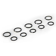 Dental Orthodontic Braces Elastic O-Ring Ligature V-Ties Rubber Bands Medical